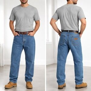 Carhartt Loose Fit Straight Leg Jeans 42x30 Heavyweight Denim Workwear